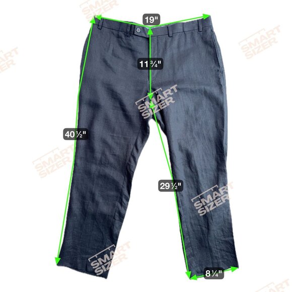 Ralph Lauren Mens Linen Dress Pants Size 38x30 Flat Front Classic Fit Old Money - Picture 2 of 7